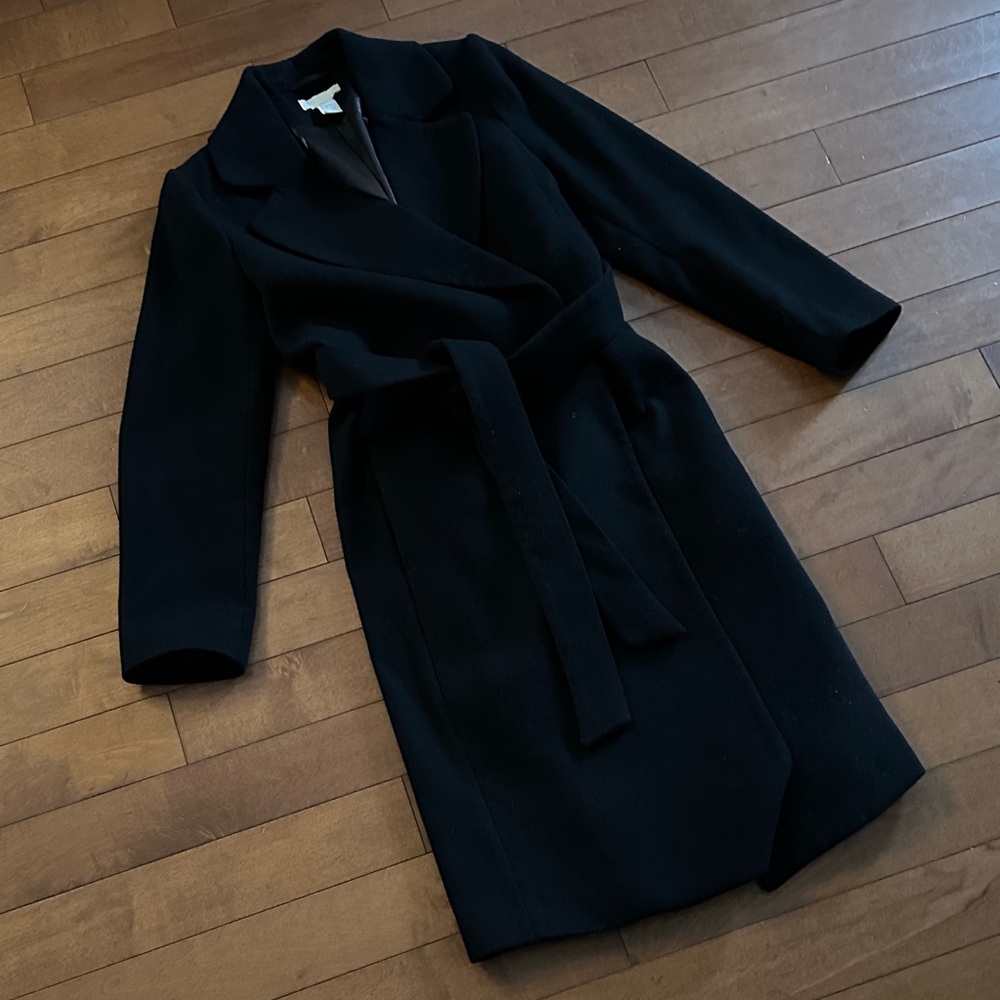 H&M Classic Black Coat